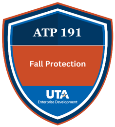 Insignia UT Arlington: Protección contra caídas