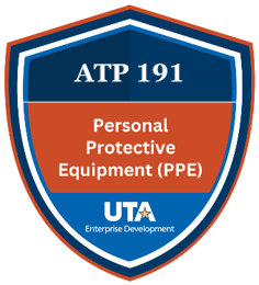 Insignia UT Arlington: Equipos de protección personal