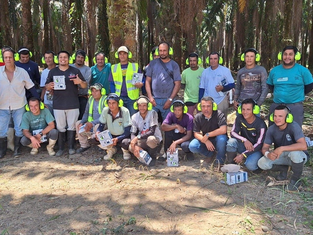 Programa de conservación auditiva con trabajadores agrícolas